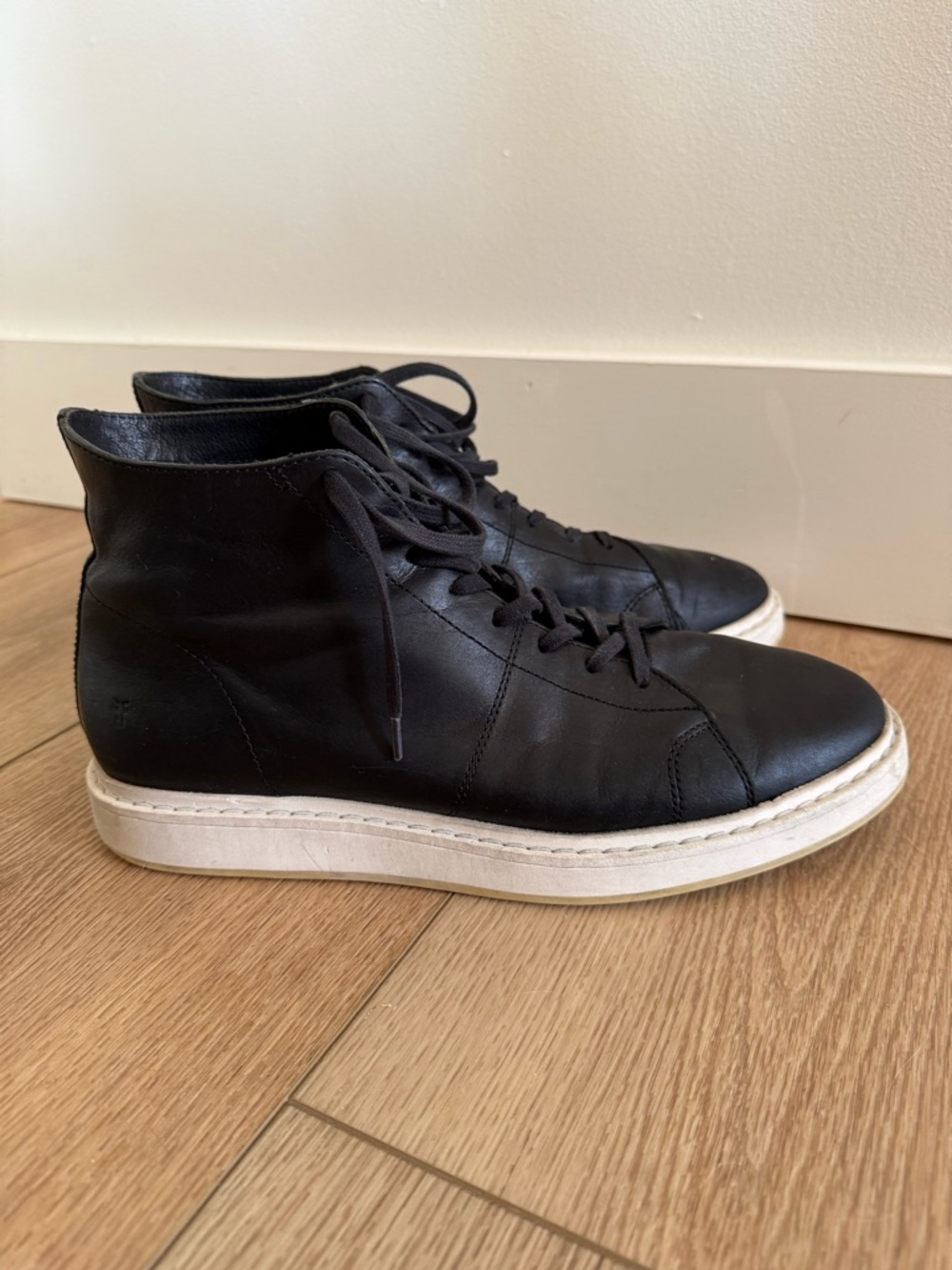 Frye Men’s Gates High Top Leather Sneakers – Size 12